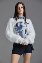 マッププリントTシャツ