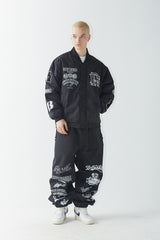 ワークジョガーパンツ / BSR2223FWPT037 WD WORK JOGGER PANTS BLACK