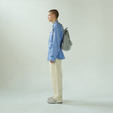 3-Way 2-Pocket Drawstring Bag (Silver)