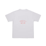 フラワープリントワイド半袖Tシャツ / flower print wide short sleeve t-shirt (4470384361590)