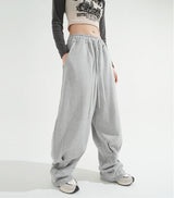 Hem Pintuck Balloon Sweatpants