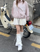 ロマンティックリンクルバンディングスカート / Romantic wrinkle banding skirt