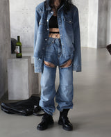 Bart Shirt Pad Jean Jacket