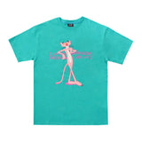 Pink Panther Leaning Against Our Logo T-Shirt (2color) (6673086316662)