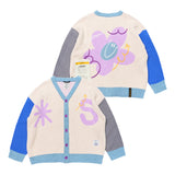 フローラルオーバーサイズカーディガン