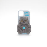 SUN CASE PATCH FUR CAT LIGHT GRAY (6535228522614)