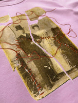 ブロークンピクチャーTシャツ / Broken Picture Tee PURPLE