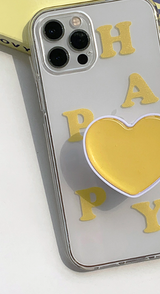 ヘプビイェロートランスペアレントケース / Hepbi Yellow Transparent Case