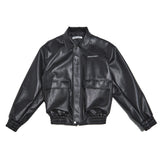 faux leather bomber jacket_bk