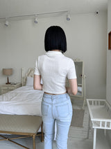 ヌードルカラクロップTシャツ / Noodle Kara Crop T-shirt (3color)