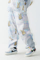 ロイヤルフリースベアラビットジョガーパンツ / BSR2223FWPT072 ROYAL FLEECE JOGGER PANTS BEAR RABBIT PASTEL CHECK