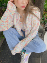 cotton candy cardigan set (6686090297462)