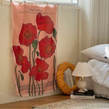 シフォンファブリックポスター/Chiffon Fabric Poster (Red Poppy)
