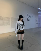 Low wool shorts
