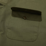 ロゴカラーコットンベーシックジャケット/BSR2223FWJK065 LOGO COLLAR COTTON BASIC JACKET KHAKI