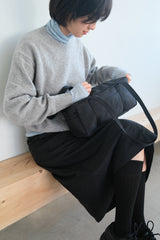 compact duffle bag (black)