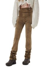 ベルベットシャーリングレギンス/VELVET SHIRRING LEGGINGS