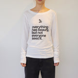 ビューティーシンボル長袖Tシャツ