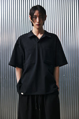 N-BT ポケット 1/2 カラーT (Black)
