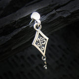 BTディアDシルバーイヤリング / BT dia-D silver earring (4594633244790)