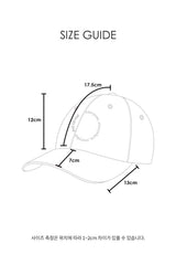 ラウンドロゴボールキャップ / ROUND LOGO BALL CAP_3COLORS