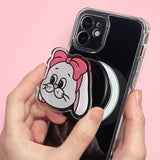 Magsafeアクリル TokHBBunny Ribbonスマホホルダー