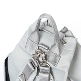 3-Way 2-Pocket Drawstring Bag (Silver)