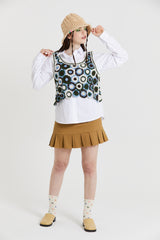 TWIST KNITTING BUCKET HAT_BEIGE (6680856428662)