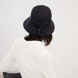 VARZAR Label String Bucket Hat / Black