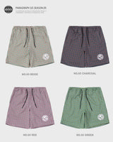 paragraph Circle Earth Check Shorts 2color (6562903130230)