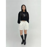 サークルスタックロゴクロップスウェット / MTM CIRCLE STACK LOGO CROP MTM 2COLOR