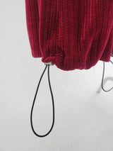 Perfect Velour String Pants (3color)