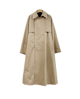 ダディフットバックケープトレンチコート / Daddy Fit Back Cape Trench Coat (3 color)