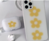 ブラーリングフラワーイェローフォンケース / Blurring Flower yellow Phone Case