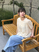 エリーストリングデニムパンツ