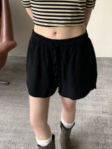 モンニーサマーエンボススリーピースショーツ / Mongni summer embossed three-piece shorts