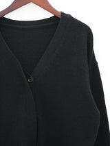 グランドVネックウールカーディガン / Grand V-neck wool cardigan (8color)