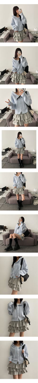 Babin Three Cancan Miniskirt