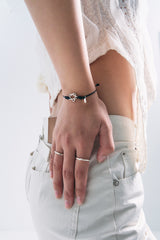NO.406 STAR LOGO KNOT BRACELET 