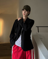 サマーワナビーリネンブレザー/Summer Wannabe Linen Blazer (4 color)