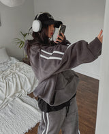 (UNISEX) ドスフリースストリングフード