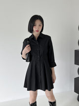 ラッシュピンタックワンピース/Lush Pintuck One Piece (3color)