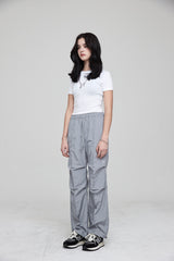 mii リブ SS Tシャツ / mii RIBBED SS T-SHIRT WHITE