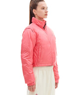 939 DETACHABLE CROP DOWN JACKET (PINK)