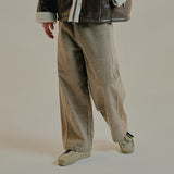 DENIM TEXTURE PANTS