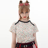Flower Crop-T [Ivory_olive] (6593006698614)