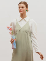 Terry collar top - Pink (6682484768886)