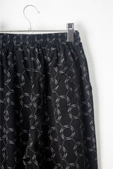cycle pattern banding pants