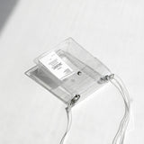 クリアpvcストラップポーチClear pvc strap pouch_transparency