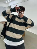 キャンディーデイリーダンガララウンドニット/[BEST]CANDY DAILY DANGARA ROUND KNIT(8COLOR)